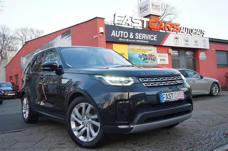 Santorini black Gebraucht 2017 Land Rover Discovery 5 HSE SUV | 28.590 € (Fairer Preis) - Bild 1/4