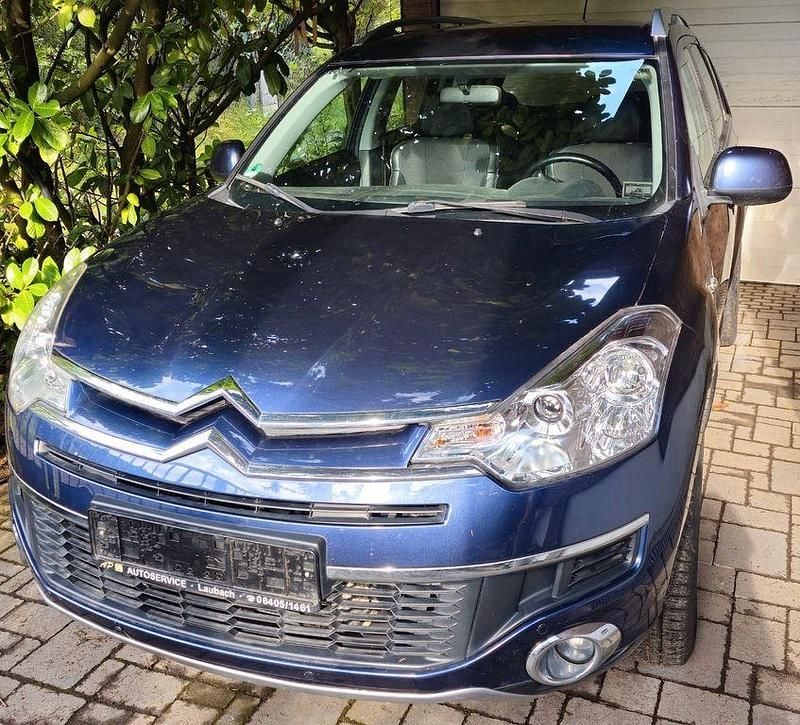 Blau Gebraucht 2008 Citroën C-Crosser Exclusive SUV | 2.100 € (Superpreis) - Bild 1/4