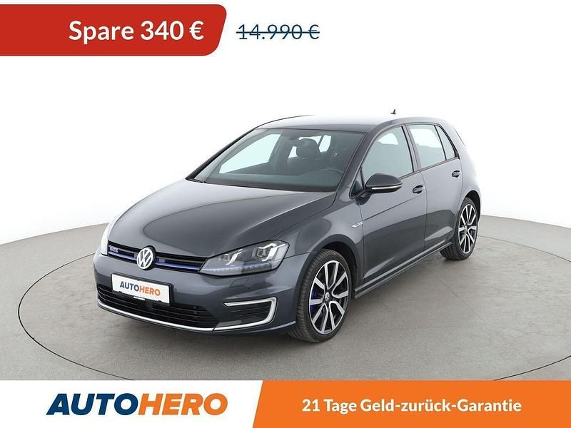 Schwarz Gebraucht 2016 VW Golf VII GTE Limousine | 14.650 € (Guter Preis) - Bild 1/3