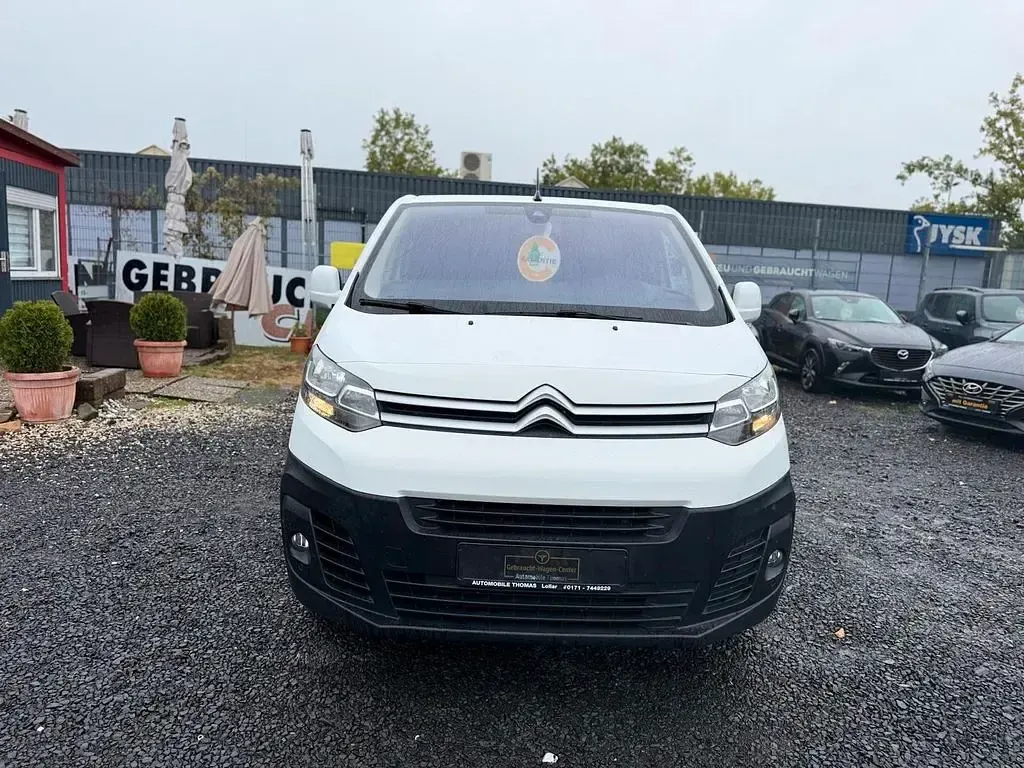 Gebraucht Citroën Jumpy Business Class 179 PS (131 kW) 2017 Lack weiss banquise/typ aussen Van / Kleinbus