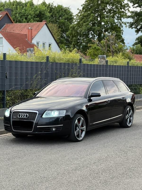 Schwarz Gebraucht 2008 Audi A6 S-Line Kombi | 4.999 € (Superpreis) - Bild 1/4