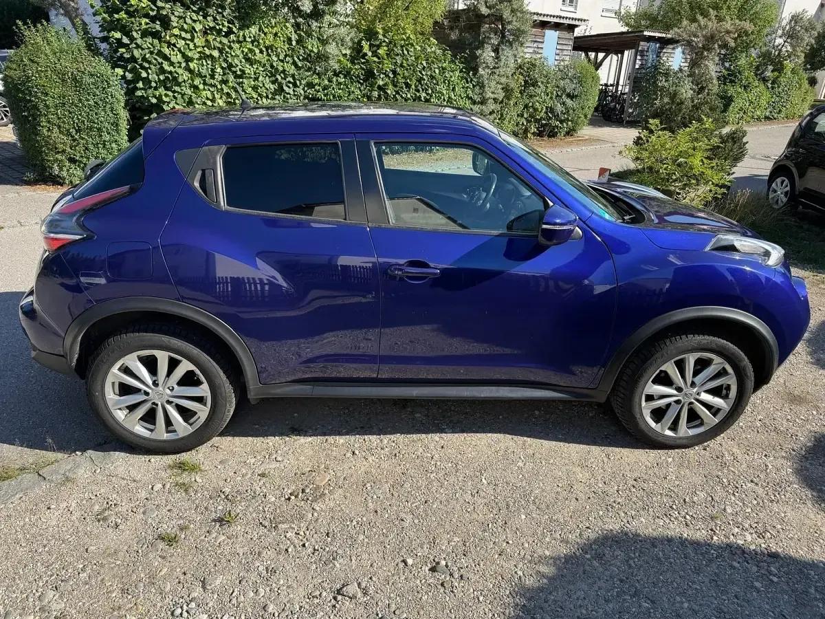 Gebraucht Nissan Juke 105 PS (77 kW) 2017 Blau SUV