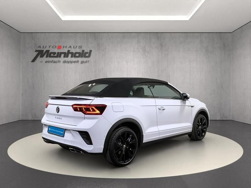 Gebraucht VW T-Roc R-line 150 PS (110 kW) 2024 Pure white/schwarz SUV