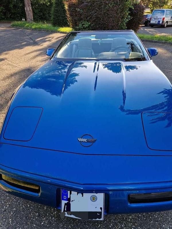 Second-hand Corvette C4 305 CP (224 kW) 1992 Albastru Cabrio