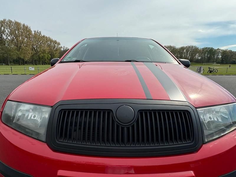 Gebraucht Skoda Fabia 60 PS (44 kW) 2007 Rot Kleinwagen