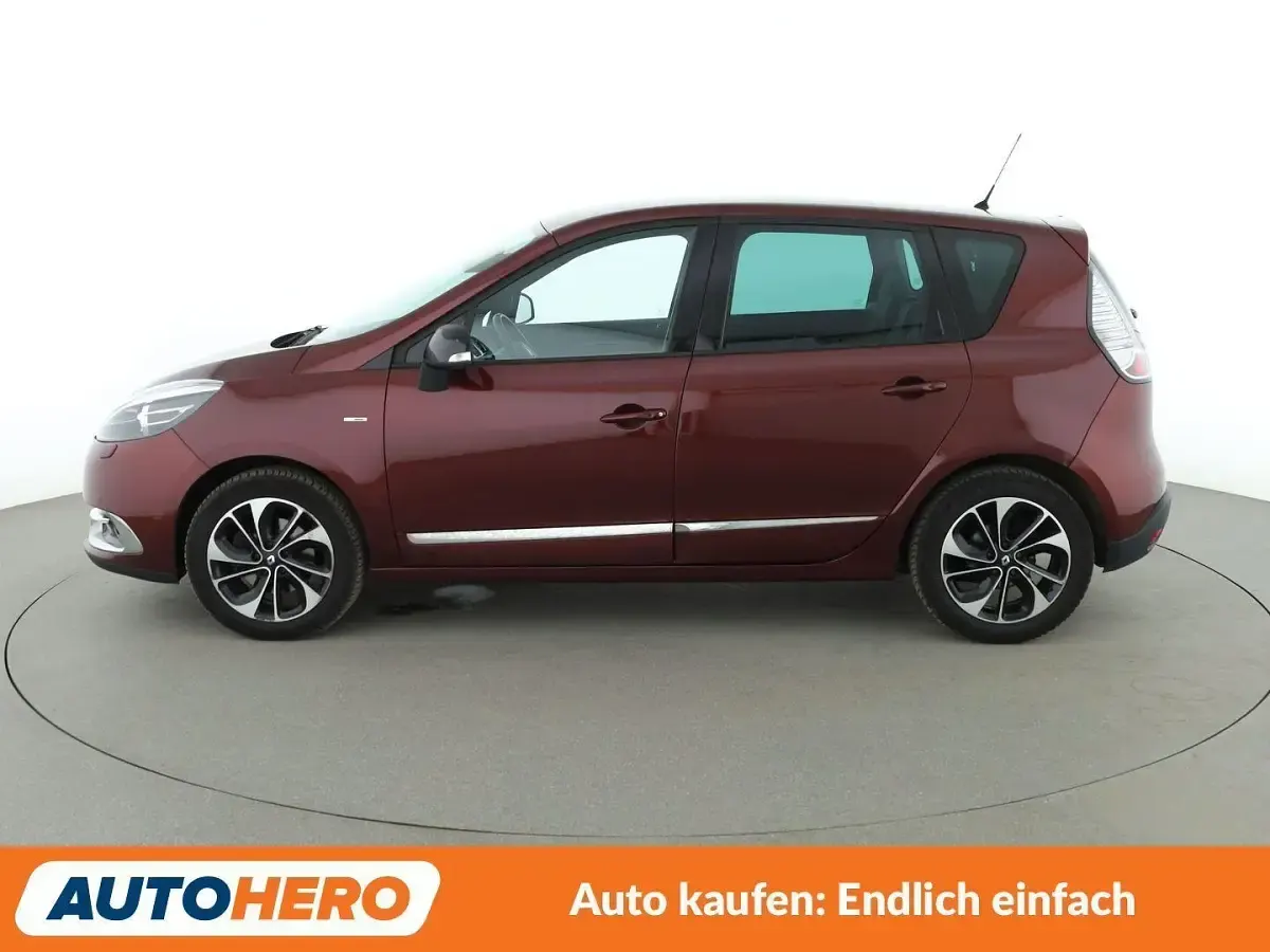 Gebraucht Renault Scenic E-Tech Bose Edition 131 PS (96 kW) 2015 Rot Van / Kleinbus