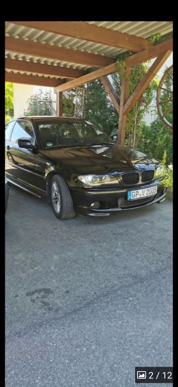 Schwarz Gebraucht 2005 BMW 318 M Sport Coupé | 10.750 € - Bild 1/4