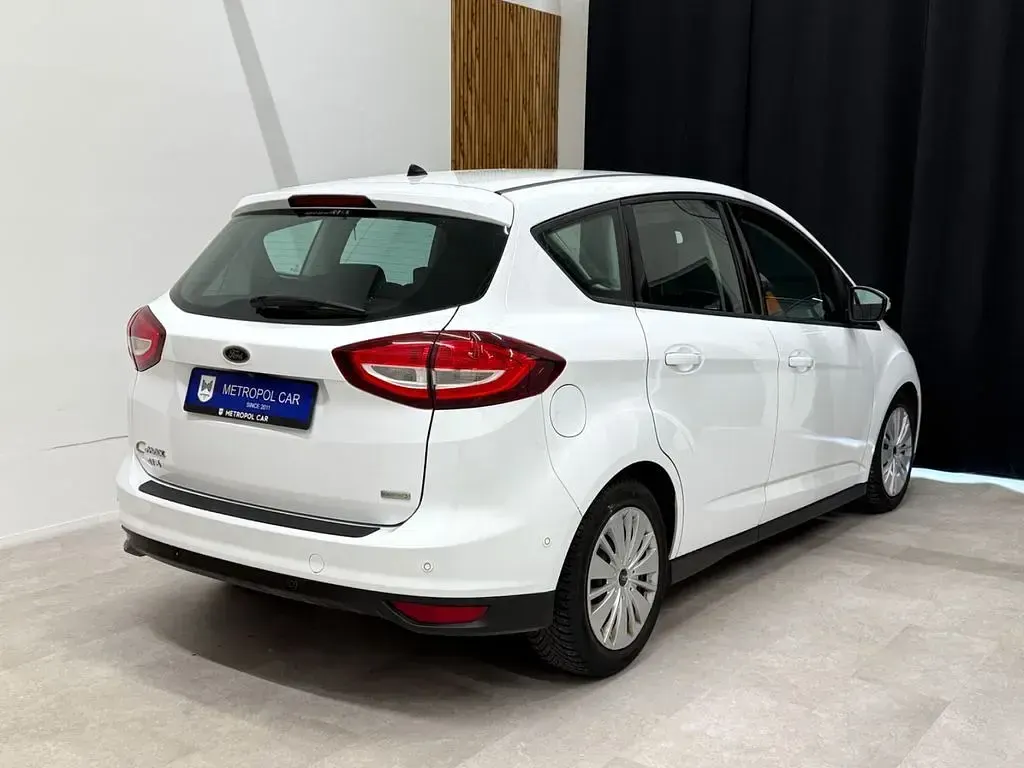 Gebraucht Ford C-MAX Trend 125 PS (91 kW) 2016 Weiß Van / Kleinbus