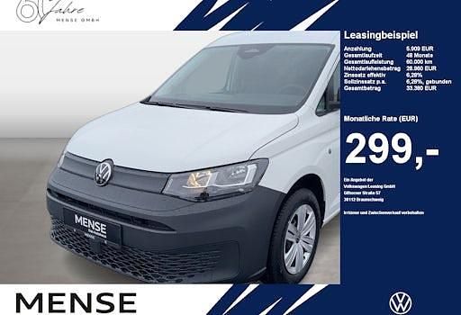 Neu VW Caddy 102 PS (75 kW) 2026 Weiß Van / Kleinbus