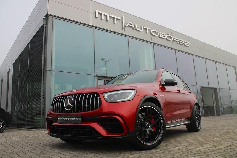 Hyazinthrot designolack Gebraucht 2020 Mercedes GLC63 AMG AMG SUV | 66.900 € (Etwas zu teuer) - Bild 1/4