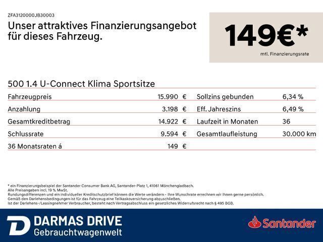 Schwarz Gebraucht 2019 Abarth 500 Kleinwagen | 15.990 € (Fairer Preis) - Bild 1/1