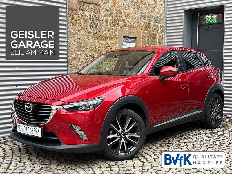 Rot Gebraucht 2016 Mazda CX-3 Sports-Line SUV | 14.985 € (Fairer Preis) - Bild 1/4