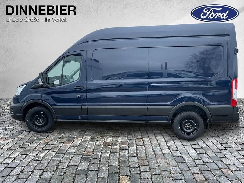 Ny Ford Transit Trend 131 HK (96 kW) 2025 Blå Pickup / Ladvogn