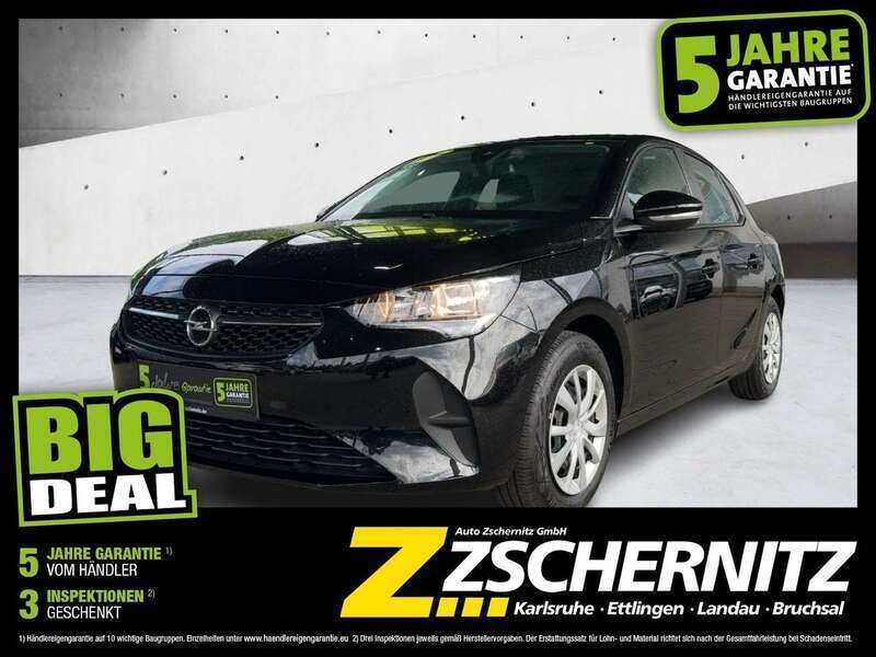 Diamant schwarz Gebraucht 2022 Opel Corsa Edition Kleinwagen | 13.460 € (Fairer Preis) - Bild 1/4