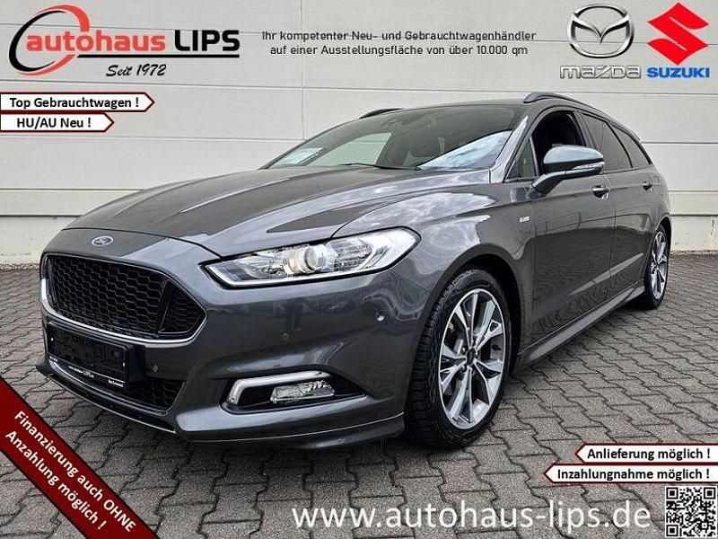 Grau Gebraucht 2018 Ford Mondeo ST-Line Kombi | 16.990 € (Etwas zu teuer) - Bild 1/4