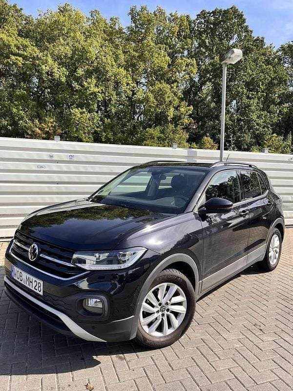 Schwarz Gebraucht 2022 VW T-Cross Life SUV | 23.500 € (Fairer Preis) - Bild 1/4