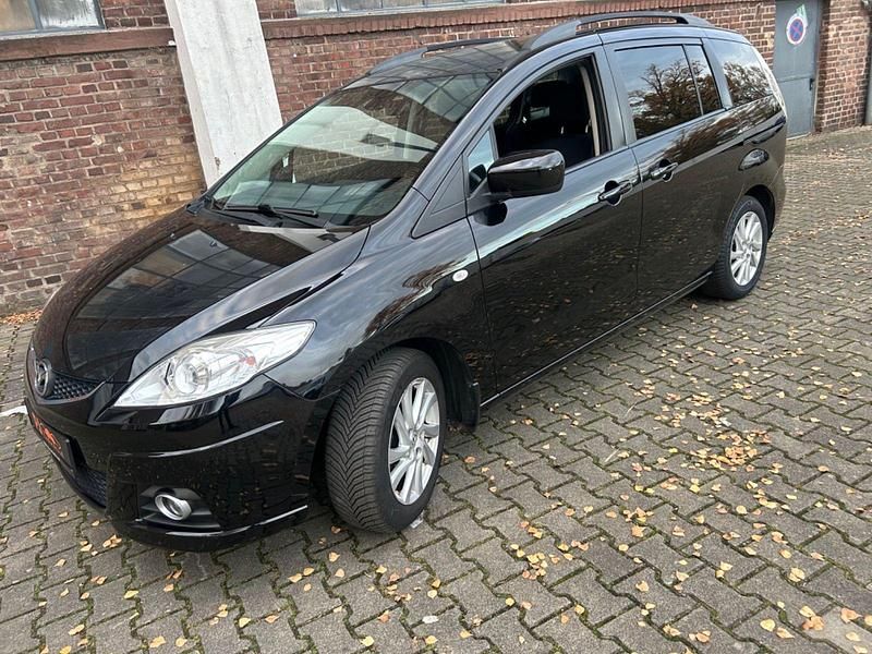 Schwarz Gebraucht 2010 Mazda 5 Active Van / Kleinbus | 5.555 € (Etwas zu teuer) - Bild 1/3