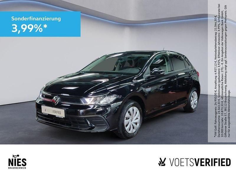 Schwarz Gebraucht 2022 VW Polo Life Limousine | 15.850 € (Guter Preis) - Bild 1/4