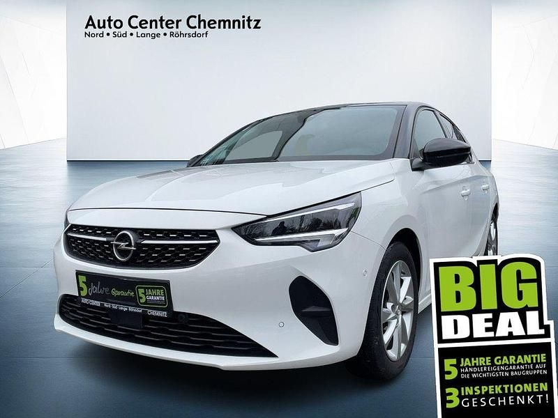 Jade weiss / black Gebraucht 2023 Opel Corsa Elegance Kleinwagen | 17.441 € (Fairer Preis) - Bild 1/4