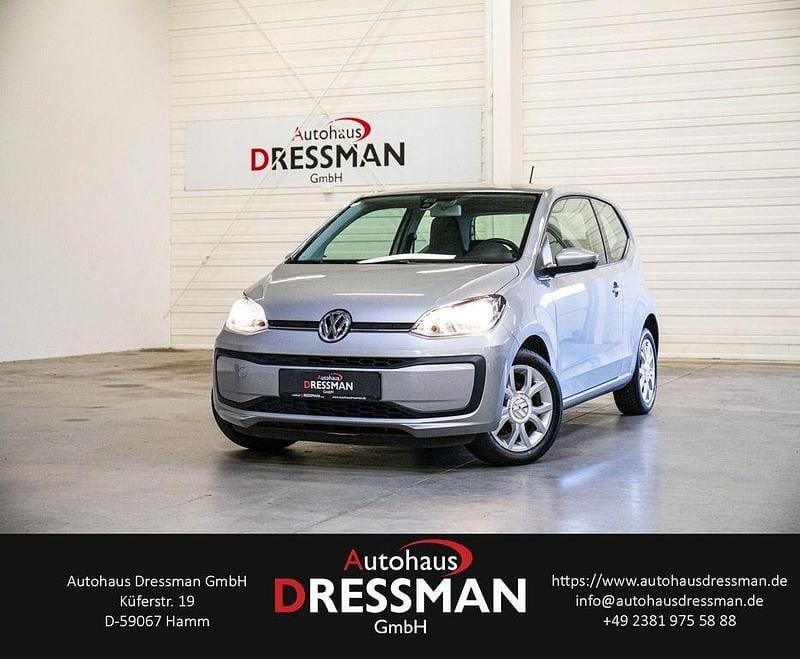 Silber Gebraucht 2017 VW up! move up! Kleinwagen | 4.700 € (Superpreis) - Bild 1/4