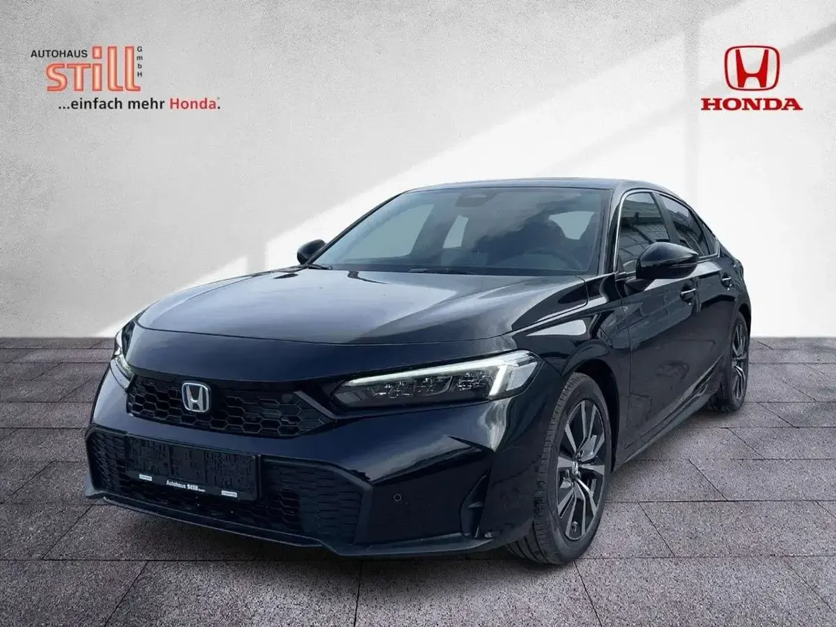 Neu Honda Civic Elegance 184 PS (135 kW) 2026 Crystal black pearl Limousine