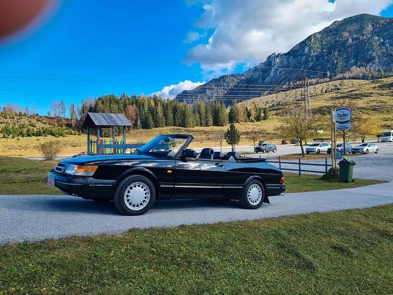 Schwarz Gebraucht 1991 Saab 900 Cabriolet Cabrio | 18.950 € - Bild 1/4
