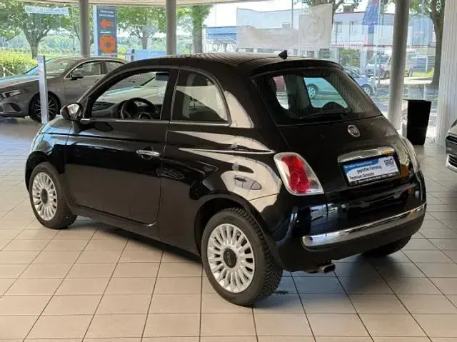 Gebraucht Fiat 500 Lounge 69 PS (50 kW) 2013 Vesuvio schwarz Limousine