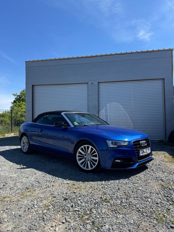 Blau Gebraucht 2016 Audi A5 Cabriolet Sport Cabrio | 17.900 € (Fairer Preis) - Bild 1/4
