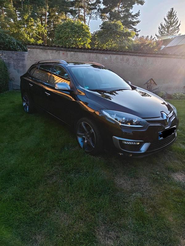 Schwarz Gebraucht 2014 Renault Mégane GrandTour GT Kombi | 14.123 € - Bild 1/4