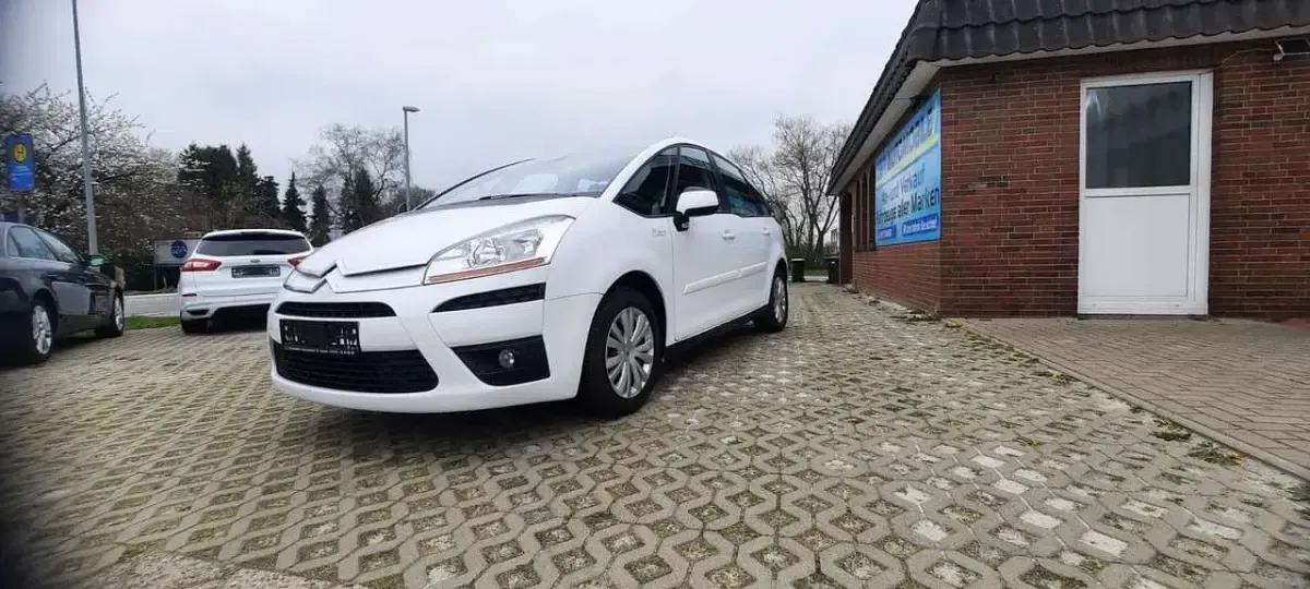 Gebraucht Citroën C4 Tendance 109 PS (80 kW) 2009 Weiß Van / Kleinbus