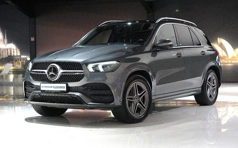 Selenitgrau metalliclack Gebraucht 2020 Mercedes GLE350 AMG line SUV | 56.980 € (Guter Preis) - Bild 1/4