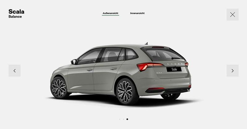 Neu Skoda Scala Tour 116 PS (85 kW) 2025 Grau Kleinwagen