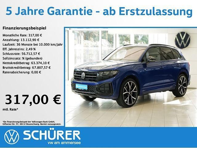 Blau Gebraucht 2024 VW Touareg R-line SUV | 76.487 € (Teuer) - Bild 1/4