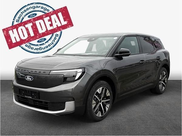 Grau (magnetic grey metallic) Neu 2025 Ford Explorer Extended Range SUV | 47.980 € (Teuer) - Bild 1/4