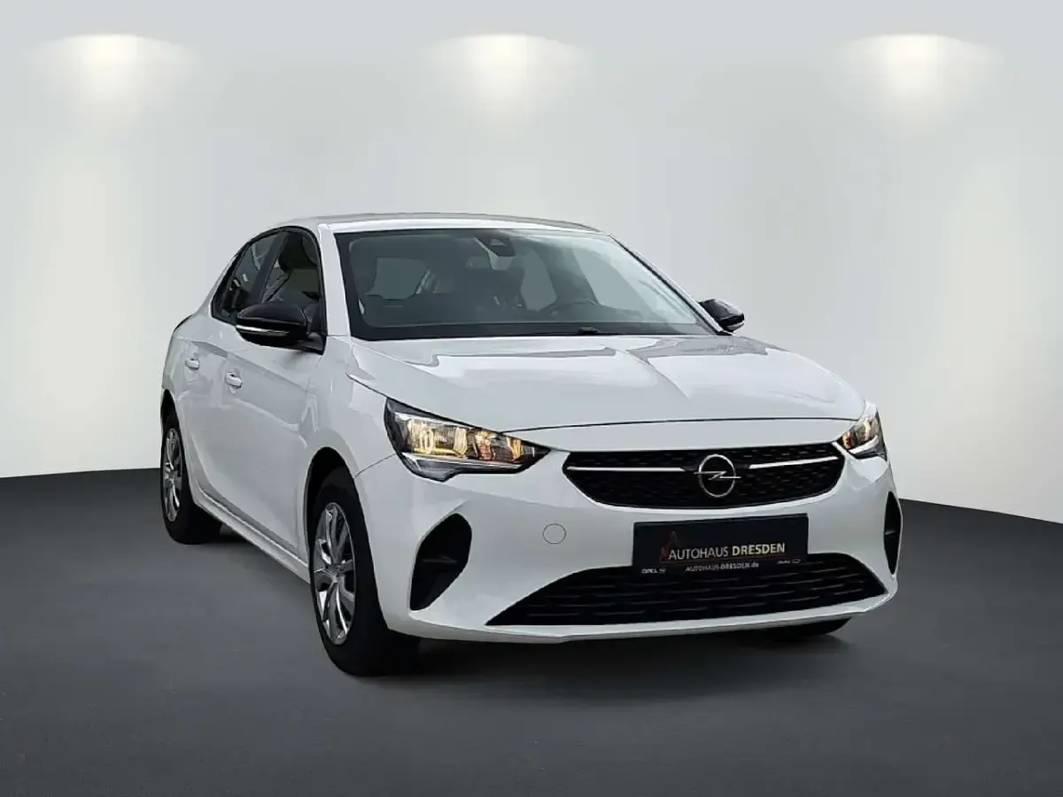Gebraucht Opel Corsa Edition 75 PS (55 kW) 2022 Jade weiss (uni) Kleinwagen