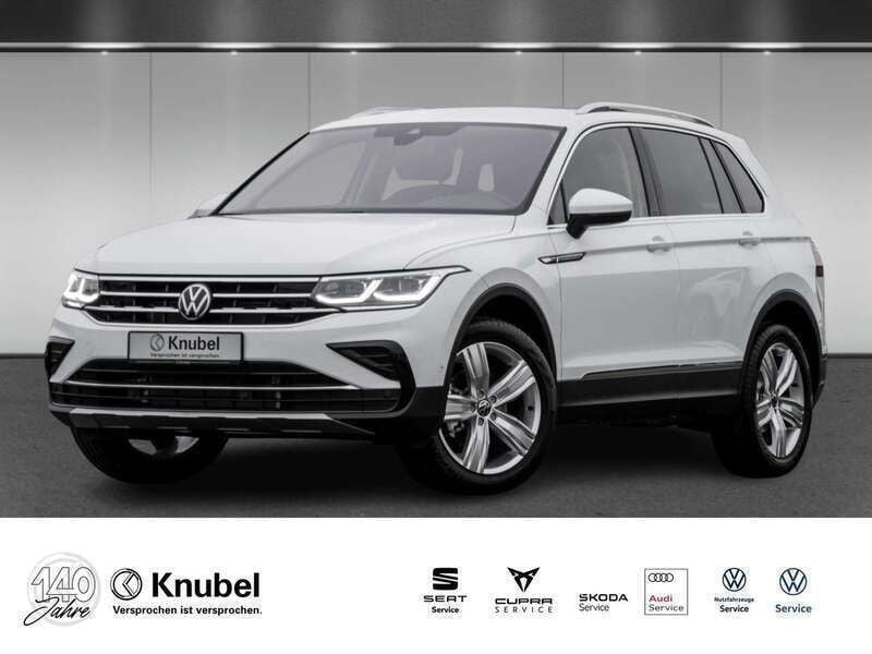 Pure white Gebraucht 2025 VW Tiguan Elegance SUV | 40.980 € (Fairer Preis) - Bild 1/4