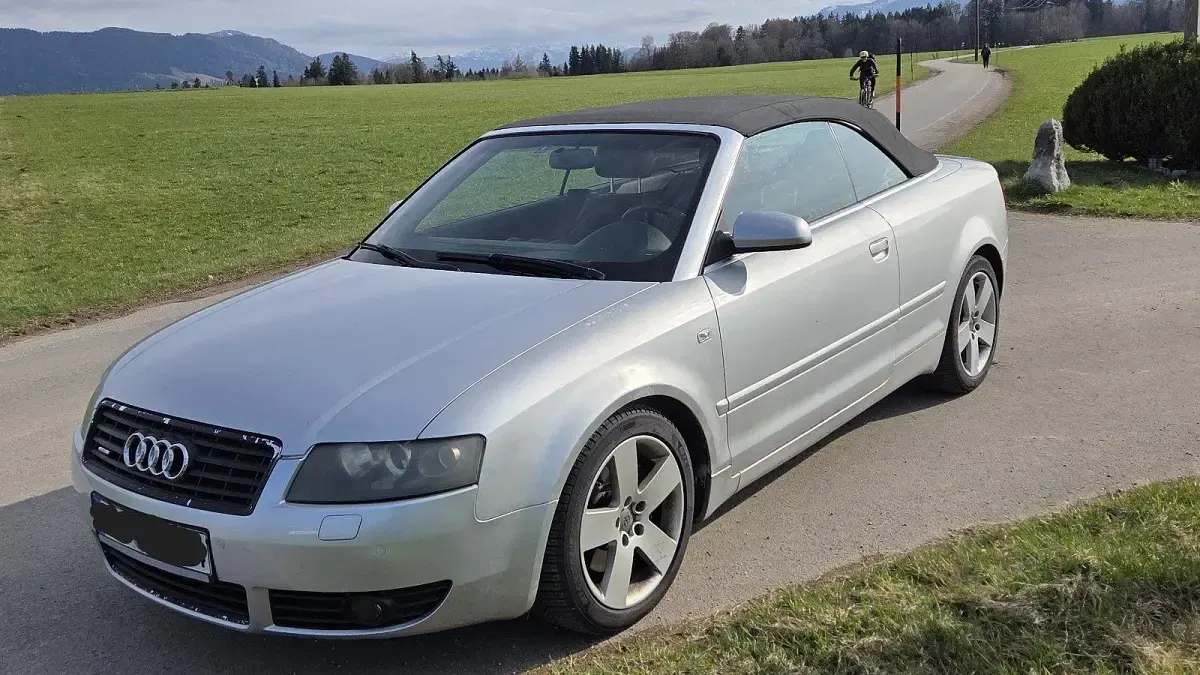 Used Audi Cabriolet 220 HP (161 kW) 2005 Silver Cabriolet