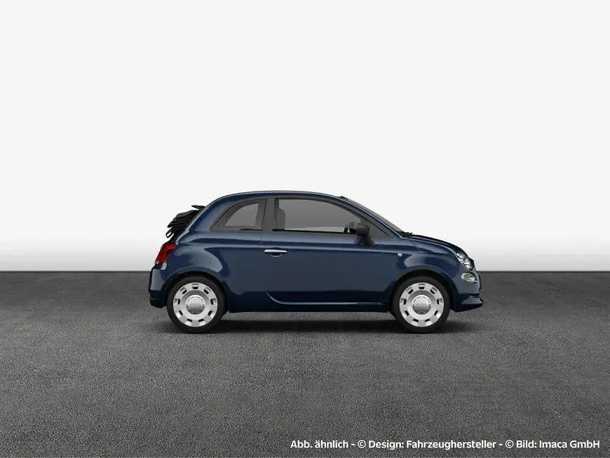 Gebraucht Fiat 500C Style 69 PS (50 kW) 2024 Blau Cabrio