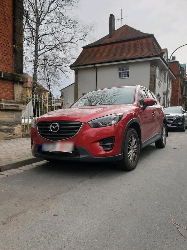 Gebraucht Mazda CX-5 150 PS (110 kW) 2017 Rot SUV