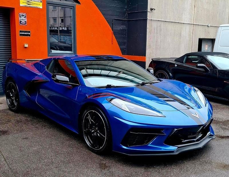 Gebraucht Corvette C8 496 PS (364 kW) 2020 Blau Cabrio