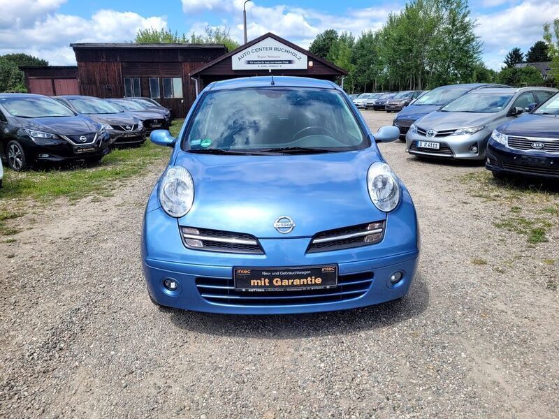 Gebraucht Nissan Micra Acenta 80 PS (58 kW) 2006 Blau Kleinwagen