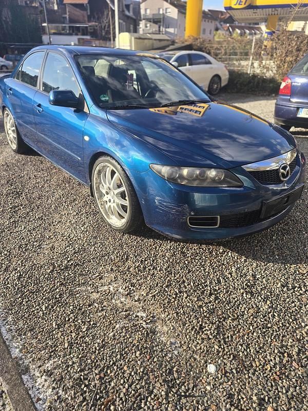 Blau Gebraucht 2005 Mazda 6 Limousine | 1.500 € (Fairer Preis) - Bild 1/4