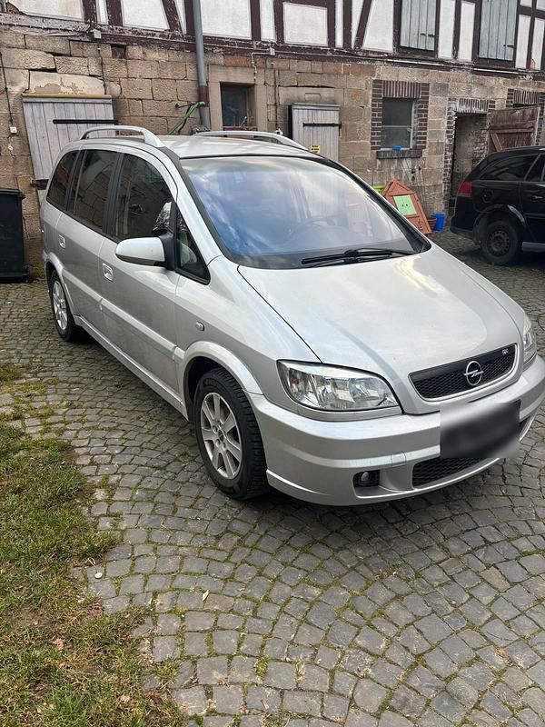 Gebraucht Opel Zafira OPC 147 PS (108 kW) 2004 Silber Van / Kleinbus