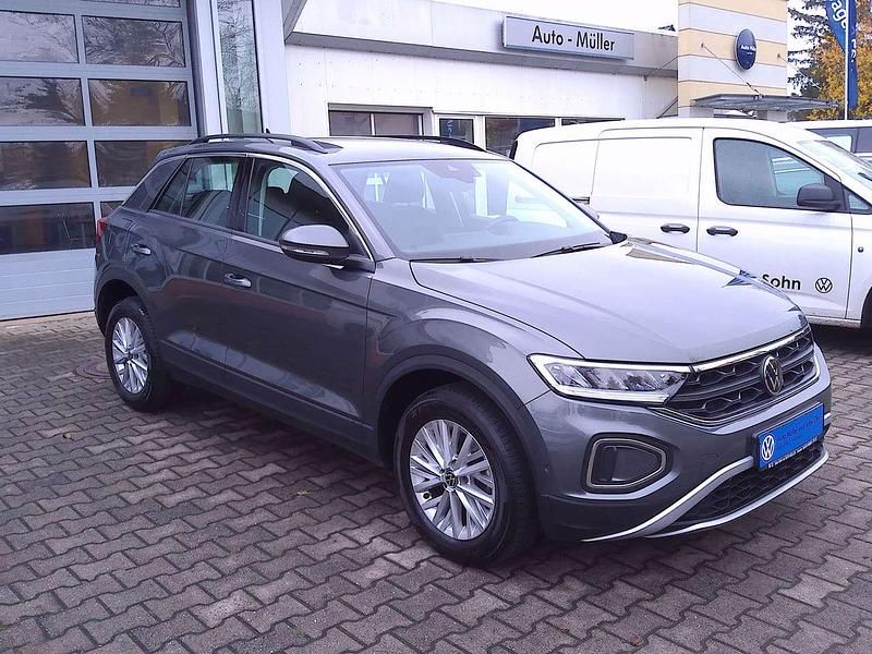Indiumgrau metallic Gebraucht 2022 VW T-Roc Life SUV | 25.850 € (Fairer Preis) - Bild 1/4