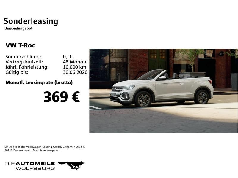 Gebraucht VW T-Roc Cabriolet R-line 150 PS (110 kW) 2025 Cabrio
