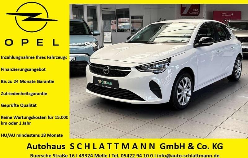 White jade Gebraucht 2022 Opel Corsa-e Edition Kleinwagen | 14.890 € (Fairer Preis) - Bild 1/4