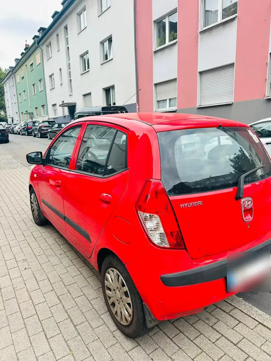 Gebraucht Hyundai i10 Edition+ 64 PS (47 kW) 2009 Rot Kleinwagen