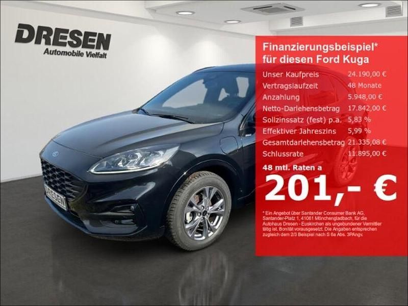 Gebraucht Ford Kuga ST-Line 225 PS (165 kW) 2022 Schwarz SUV