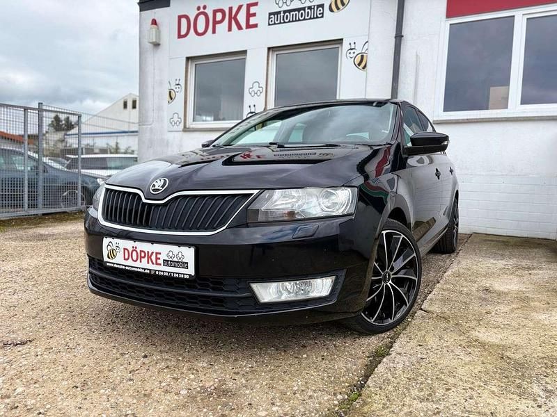 Schwarz Gebraucht 2016 Skoda Rapid Joy Kombi | 7.490 € (Fairer Preis) - Bild 1/4