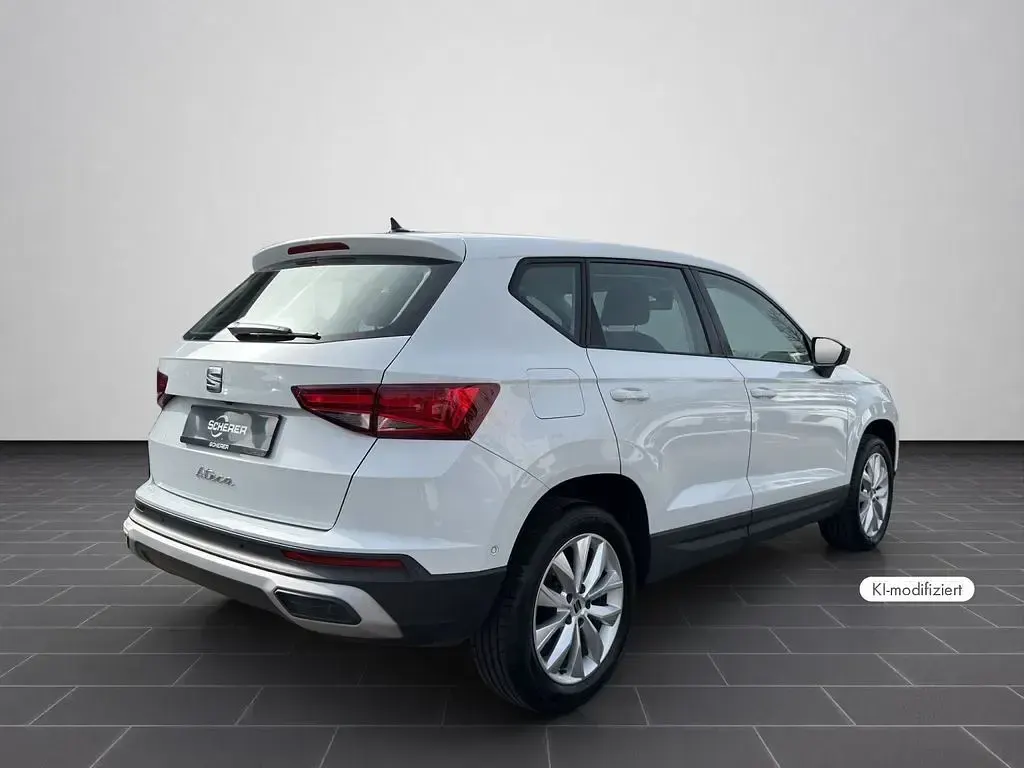 Gebraucht Seat Ateca Style 150 PS (110 kW) 2022 Nevada weiß metallic (metallic) SUV